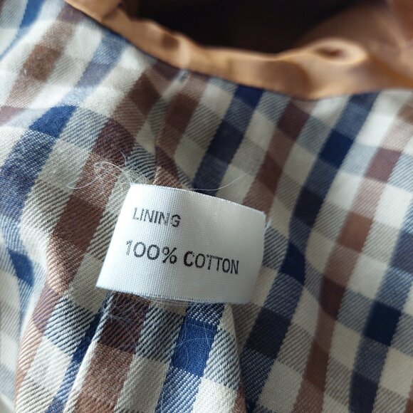 Aquascutum London Tan Trench Coat - Picture 4 of 13